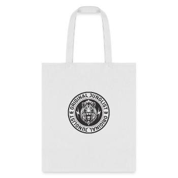 ORIGINAL JUNGLIST LION - Tote Bag - white - Front