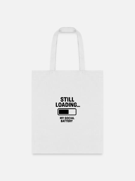 Still loading - Tote Bag - white