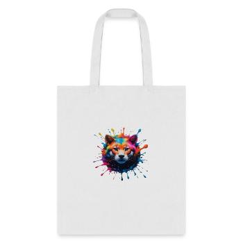 Wolif face - Tote Bag - white - Front