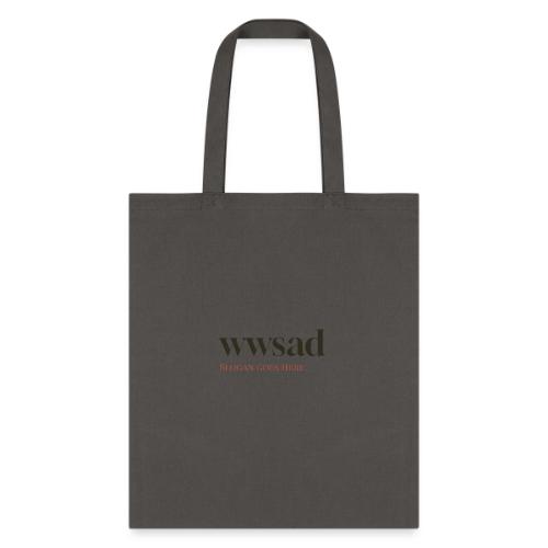 wwsad logo transparent - Tote Bag