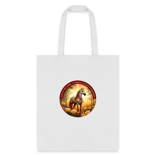Year of the Horse Guardian T Shirt, Lunar New Year - Tote Bag