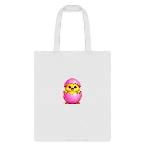 Easter Chick Pink - Tote Bag
