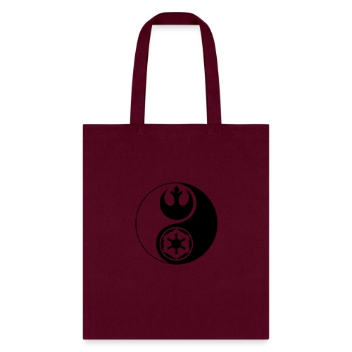 Star Wars Yin Yang 1-Color Dark - Tote Bag