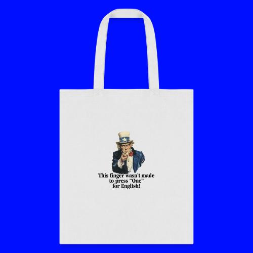 Uncle Sam - Finger - Tote Bag