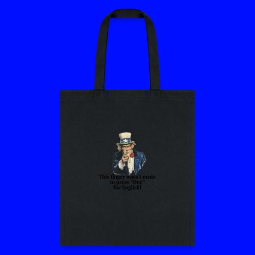 Uncle Sam - Finger - Tote Bag