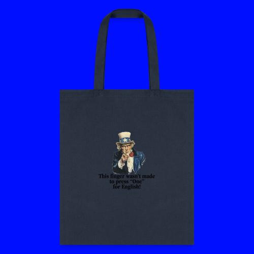 Uncle Sam - Finger - Tote Bag