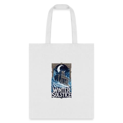 Winter Solstice Temple T-Shirt - Tote Bag