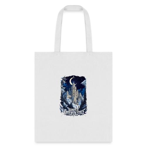 Celestial Winter Temple T-Shirt - Tote Bag