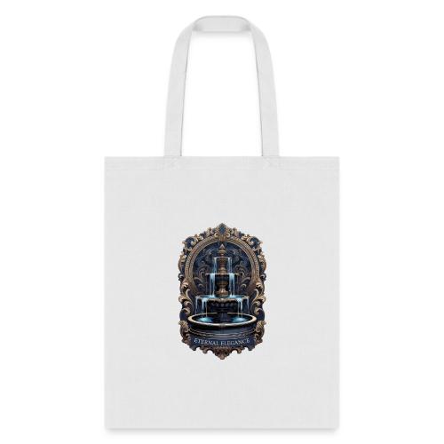 Gilded Baroque Fountain T-Shirt - Tote Bag