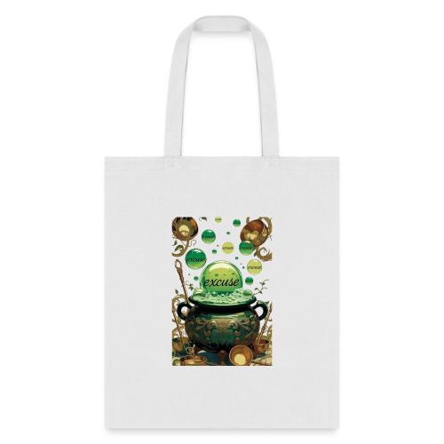 Emerald Excuses Cauldron Graphic Tee - Tote Bag