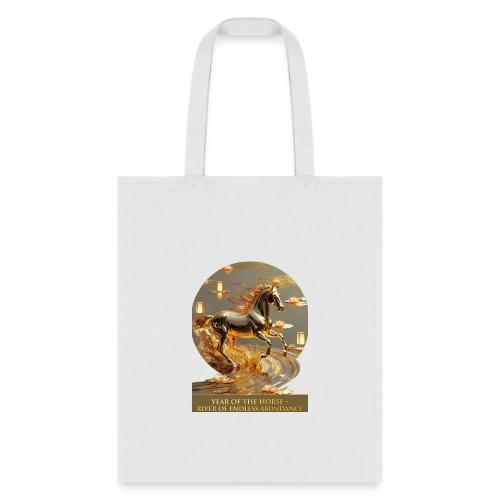 Year of the Horse Abundance T Shirt, Lunar NY Gift - Tote Bag