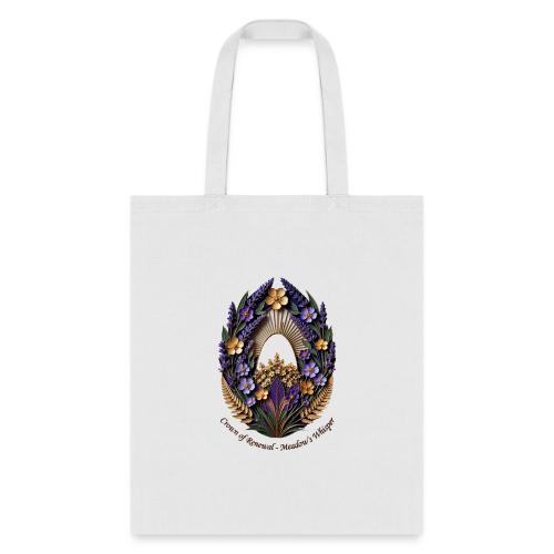 Easter Meadow Crown Renewal T Shirt, Spring Gift - Tote Bag