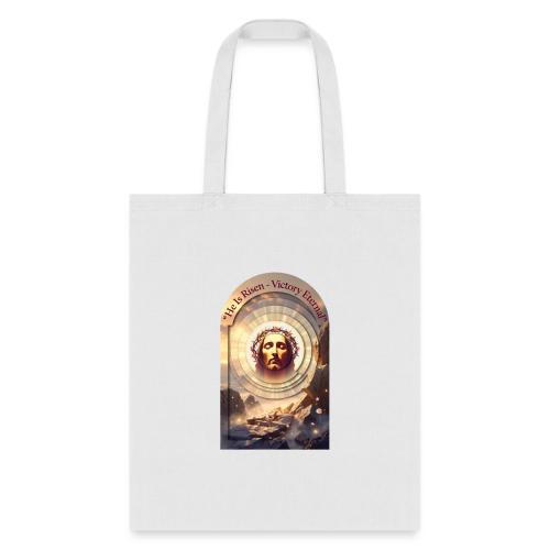 Easter He Is Risen Sacred Face T Shirt, wife Gift - Tote Bag