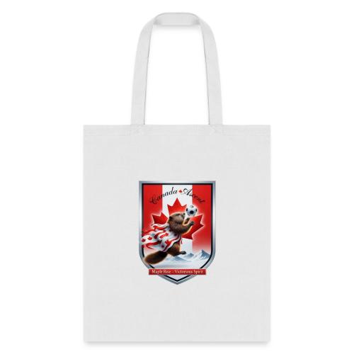 Canada Beaver Ascent T-Shirt, Canadian Pride Gift - Tote Bag