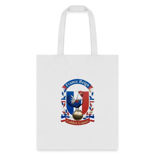 France Rooster Reign T-Shirt, Tricolore Pride Gift - Tote Bag
