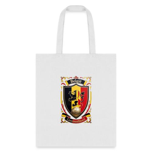Belgium Lion Crest T-Shirt, Belgian Flag Gift - Tote Bag