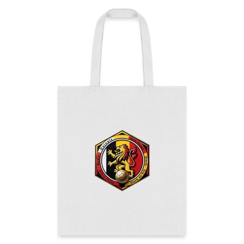 Belgium Lion Valor T-Shirt, Belgian Pride Gift - Tote Bag