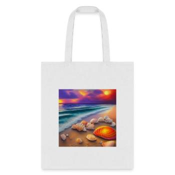 Fantasy Beach - Tote Bag - white - Front