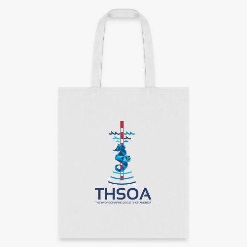 Seahorse Geo Type Stacked + Joke - Tote Bag