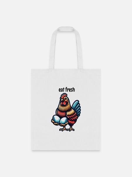 Eat Fresh - Tote Bag - white