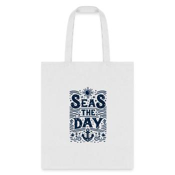 Seas The Day Sun - Tote Bag - white - Front