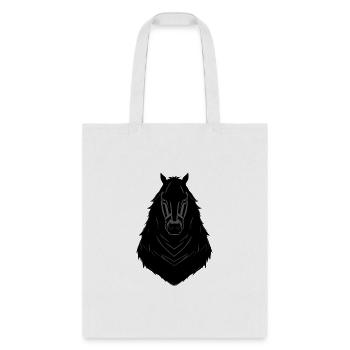 Gloomy horse - Tote Bag - white - Front