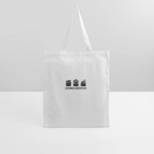 Playful Dog Paw Rock Paper Scissors - Tote Bag