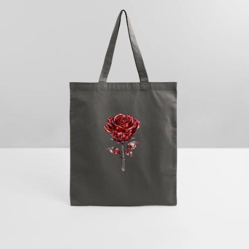 2 Set - Silver and Gold Roses - Tote Bag
