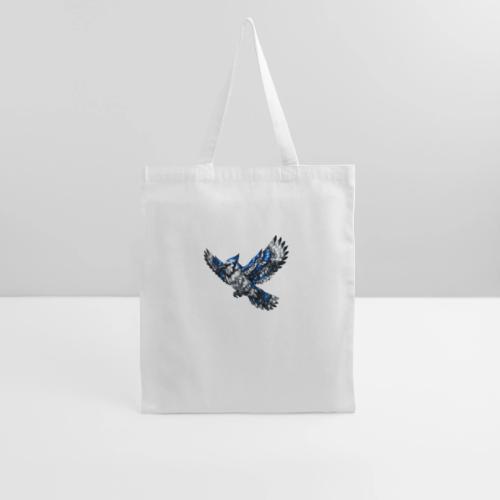 Silver Blue Jay in Flight - Tote Bag
