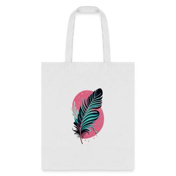 Ethereal Feathered Frost - Tote Bag - white - Front