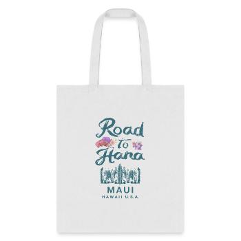 Maui Road To Hana Hawaii Hawaiian - Tote Bag - white - Front