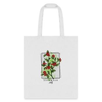 December Flower - Tote Bag - white - Front