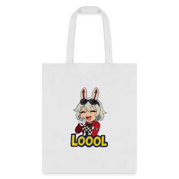 Bunny Zentreya Mario Party Style Sticker LOOOL - Tote Bag - white - Front