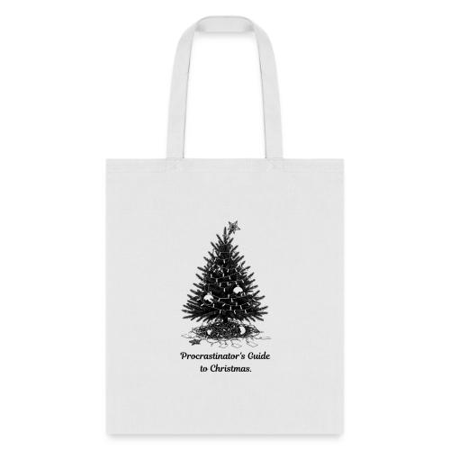 Procrastinator's Guide Christmas T-Shirt - Tote Bag