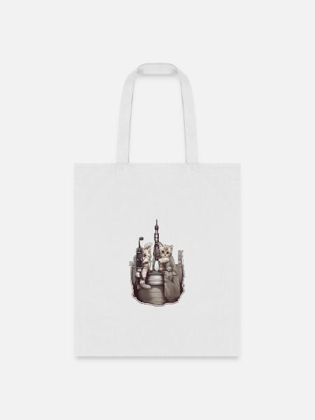 Baby Kittens - Tote Bag - white