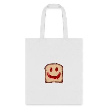 Slice of Toast - Tote Bag - white - Front