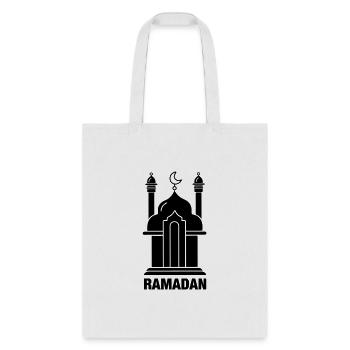 Mosque religious prayer house - Tote Bag - white - Front