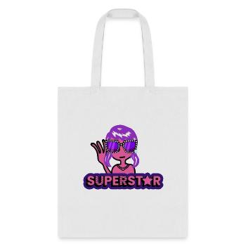 Alien Superstar by Mo Dreams - Tote Bag - white - Front