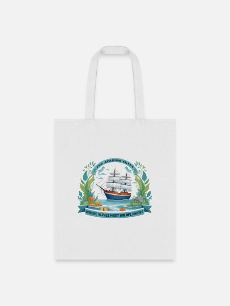 The Acadian Coast - Tote Bag - white