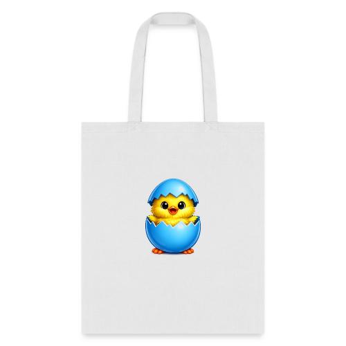 Easter Chick Blue - Tote Bag
