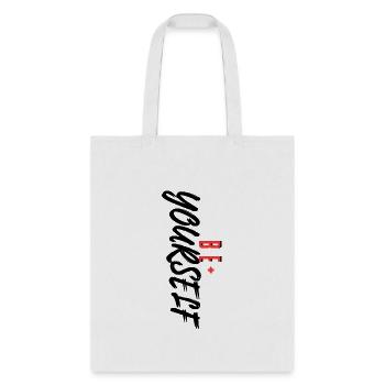 Be+ Yourself - Tote Bag - white - Front