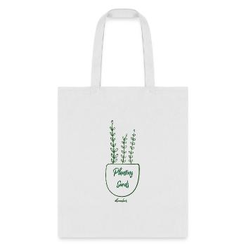 planting seeds - Tote Bag - white - Front