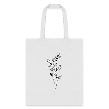 December Flower - Tote Bag - white - Front