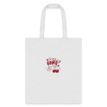 Cherry bomb - Tote Bag - white - Front