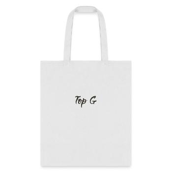 TOP G MERCH - Tote Bag - white - Front
