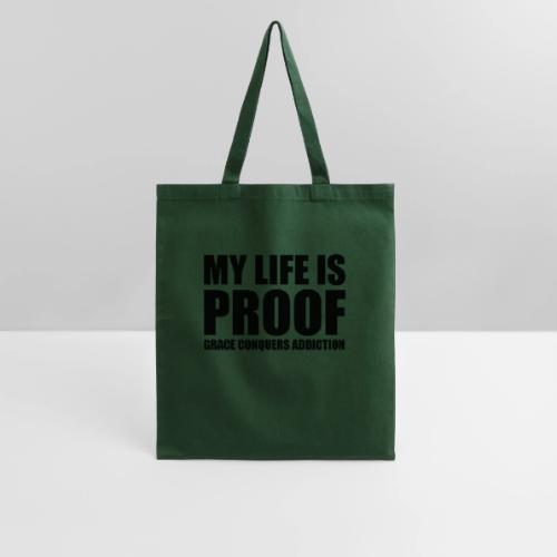 Proof: Grace Conquers Addiction - Tote Bag
