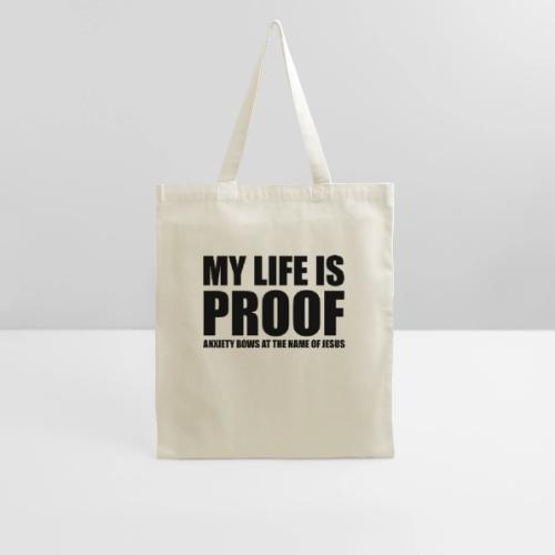 Proof: Anxiety Bows At Jesus Name - Tote Bag