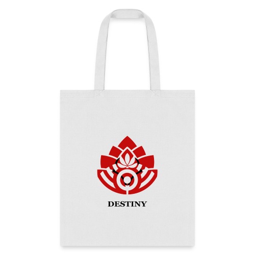Destiny Double Lotus Eye Lucky Symbol - Tote Bag