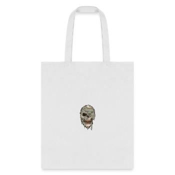 Skull - Tote Bag - white - Front