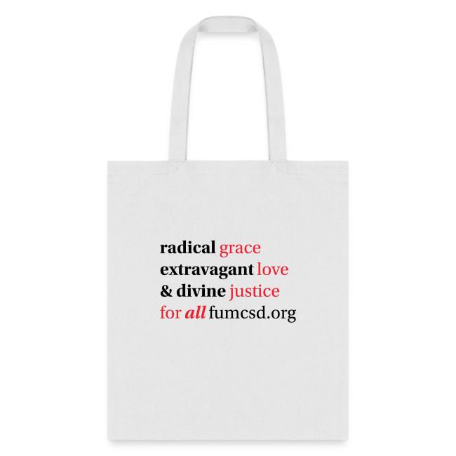 Grace. Love. Justice. serif font